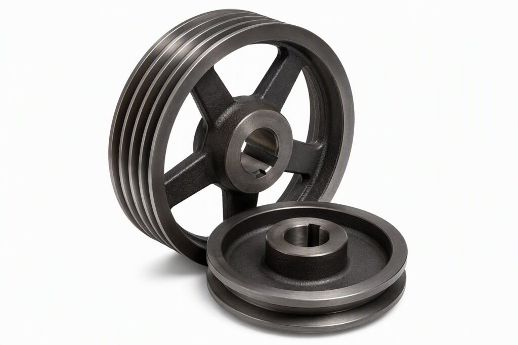 A 2-Groove V-Belt Pulley